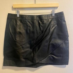 Banana Republic Leather Mini Skirt